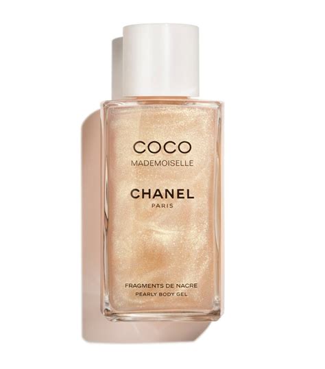 chanel coco mademoiselle pearly body gel|chanel coco mademoiselle body wash.